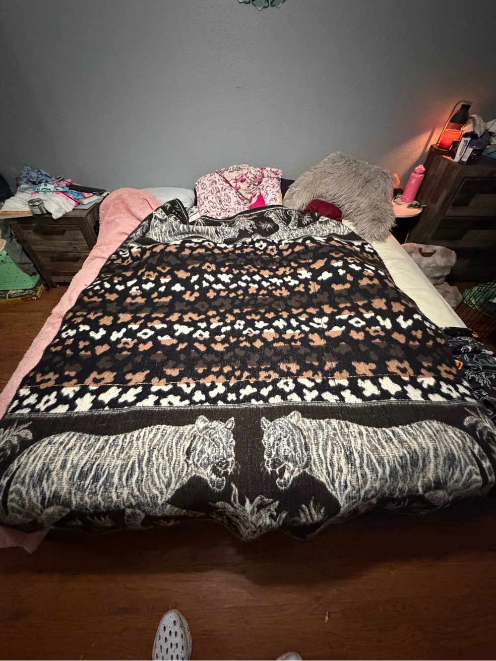 Vintage Santa Catalina Alpaca Wool Blanket Throw